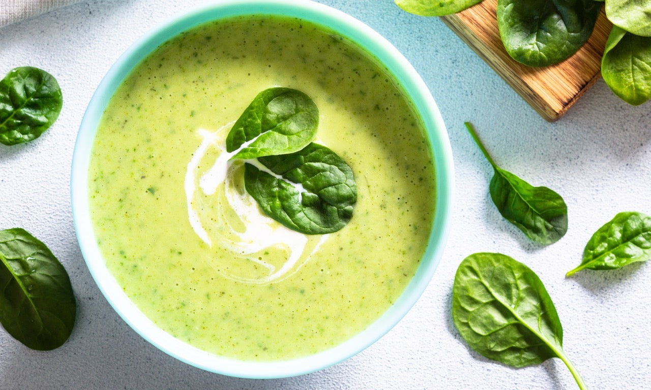 How to Make Ayurvedic Spring Green Soup For Kapha Balance | Liveayurprana