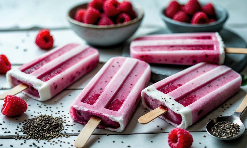 Refreshing Summer Treat: Cooling Berry Coconut Popsicles