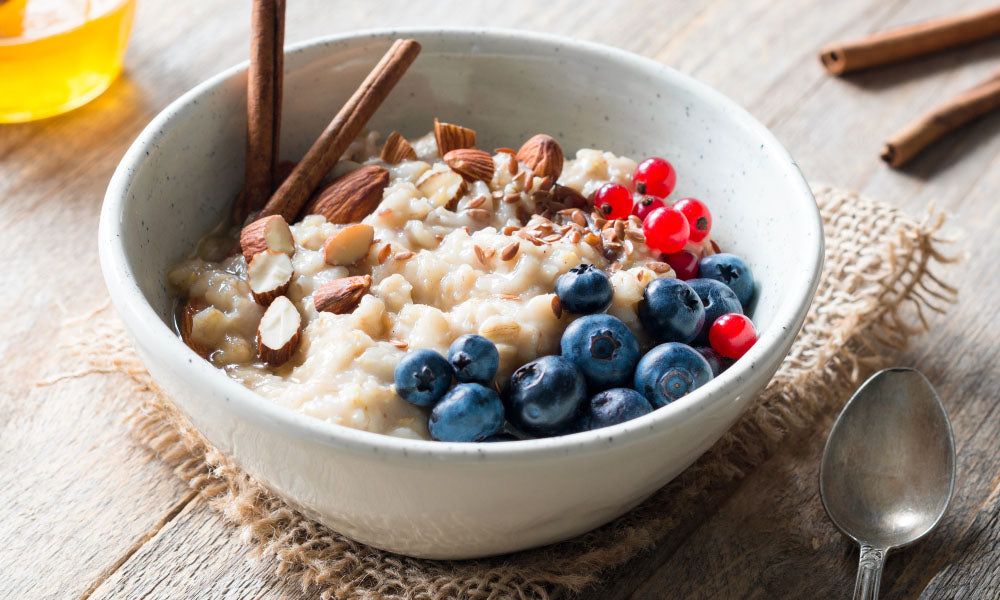 Cool the Fire Within: Pitta-Balancing Oatmeal with Almonds & Maple Syrup